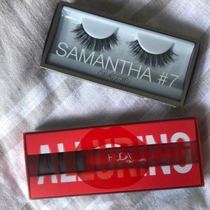 Huda Beauty Duo Lashes and Lipstick BNIB